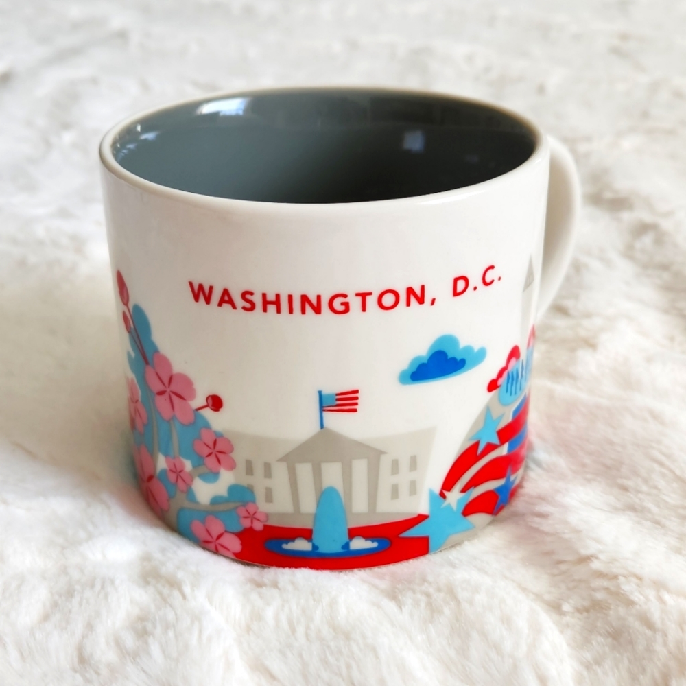 STARBUCKS 2017 "You Are Here" Mug, Washington D.C., 14 oz.